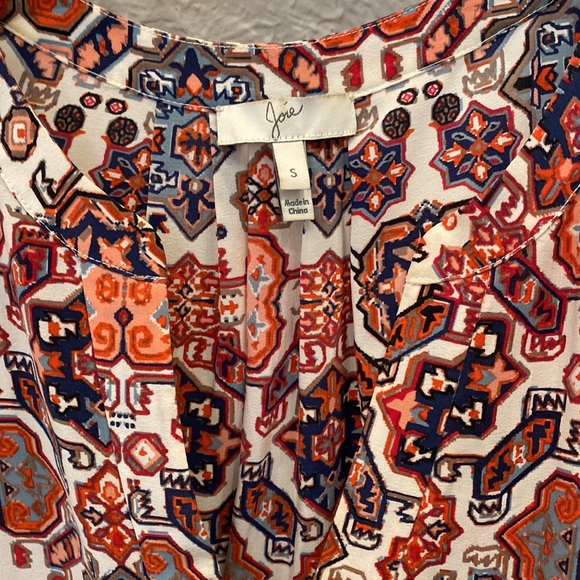 JOIE printed silk georgette ARUNA tank top - Picture 5 of 6